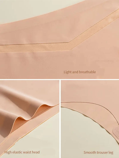 Seamless Ice Silk Thong – Mid-Rise, Sexy & Minimalist